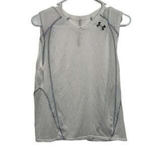 Under Armour Lightweight White Athletic Tank Top
